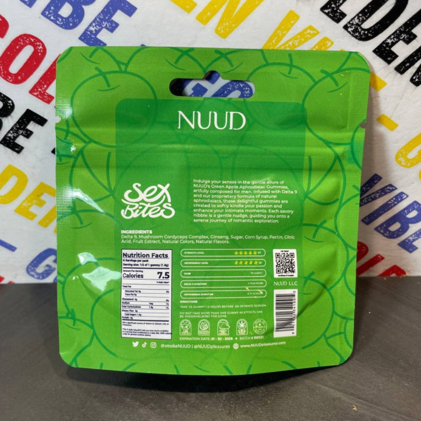 Image of GOMITAS NUUD SEX BITES (60MG Δ-9 THC)