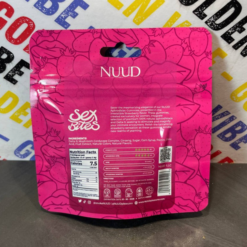 Image of GOMITAS NUUD SEX BITES (60MG Δ-9 THC)