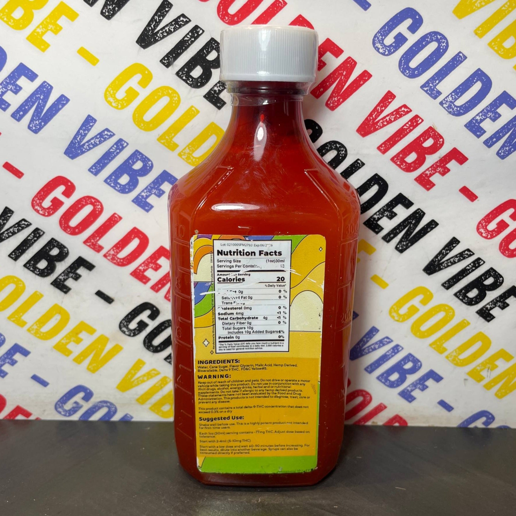 Image of JARABE VEED (1000MG Δ-9 THC) 5 SABORES A ELEGIR