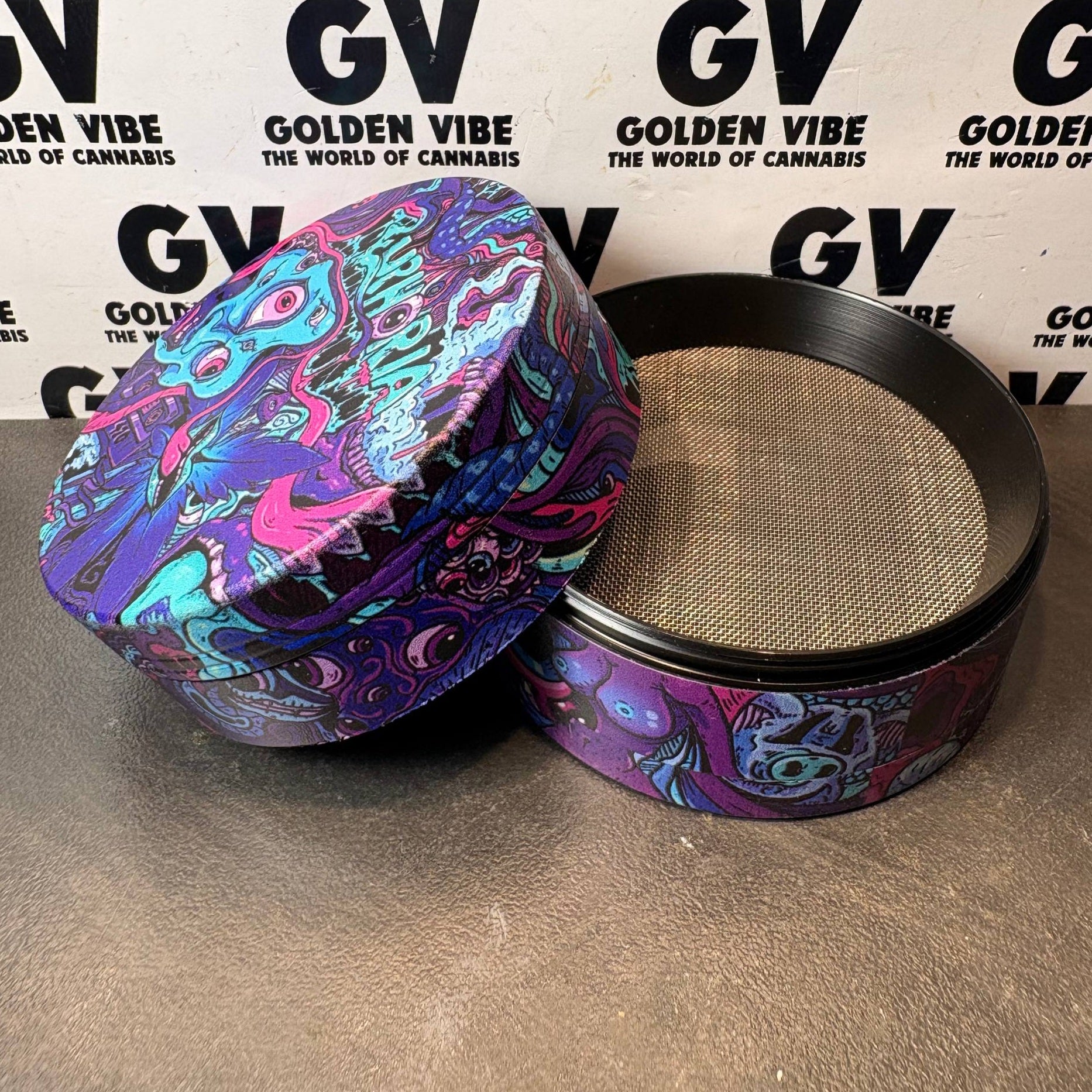 Image of GRINDER EUPHORIA PSYCHEDELIC 63 MM - 4 PARTIE