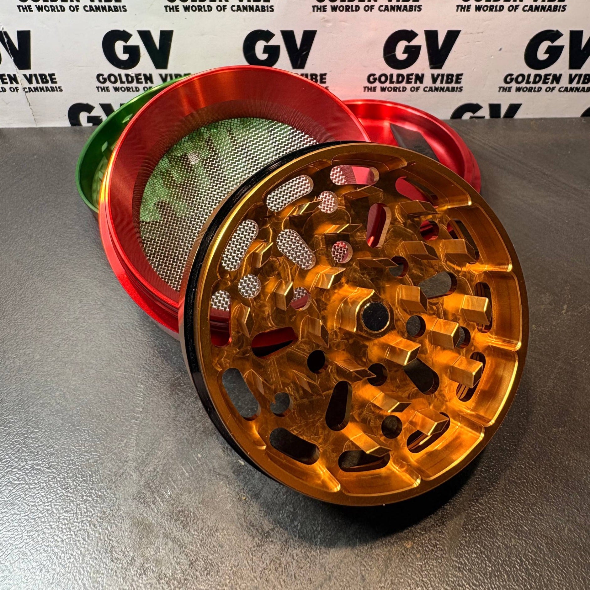 Image of GRINDER CARD V-SYNDICATE PEACE