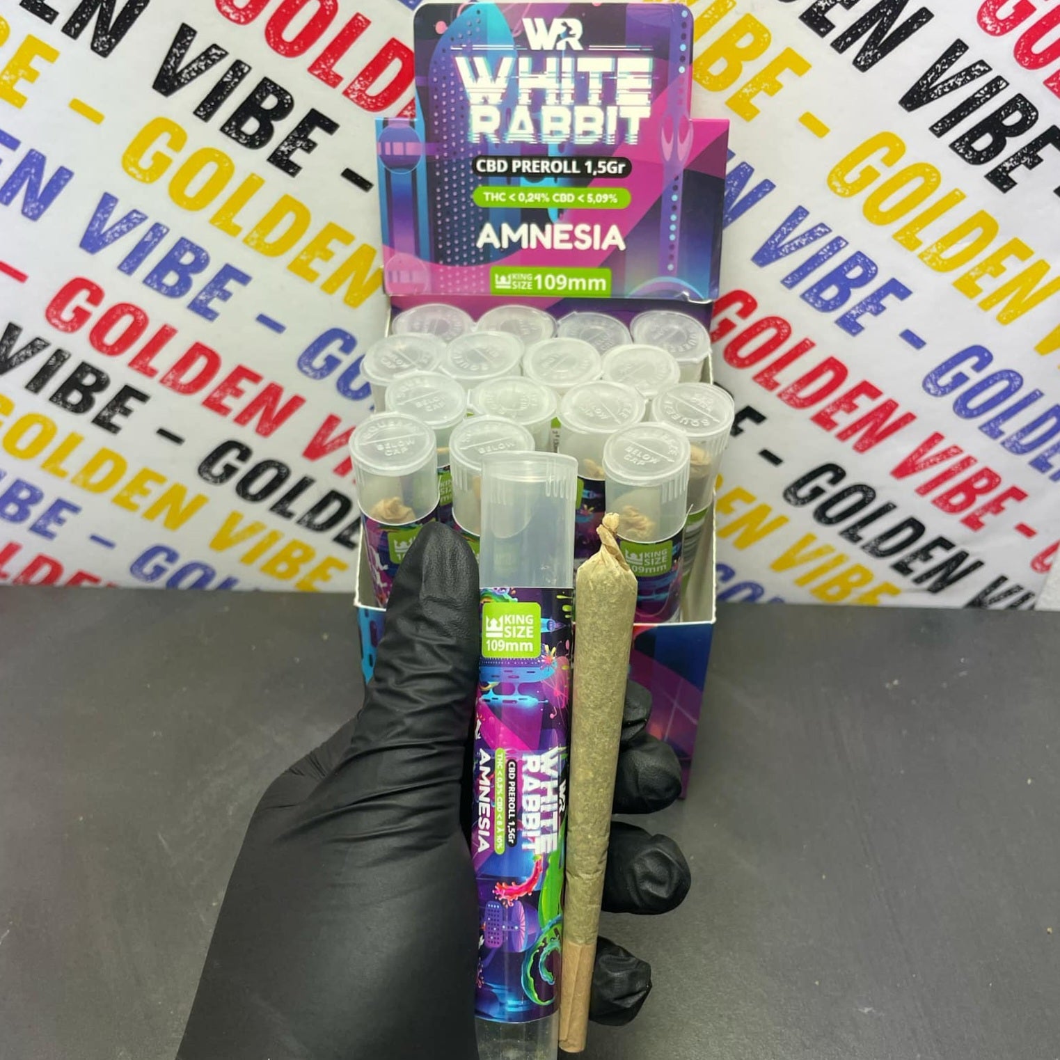 Image of WHITE RABBIT AMNESIA PRE-ROLLS (CBD)
