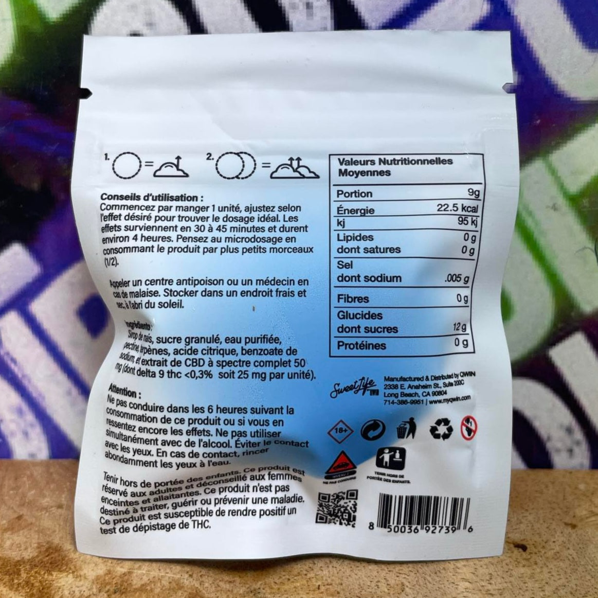 Image of X2 GOMITAS CHIQUITAS BONITAS (25MG Δ-9 THC / 50MG CBD)