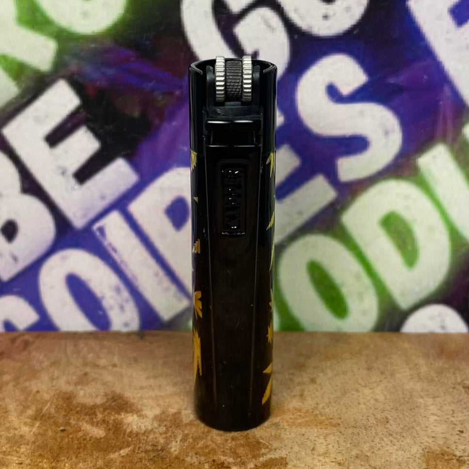 Image of CLIPPER METAL NOIR ET OR LEAF