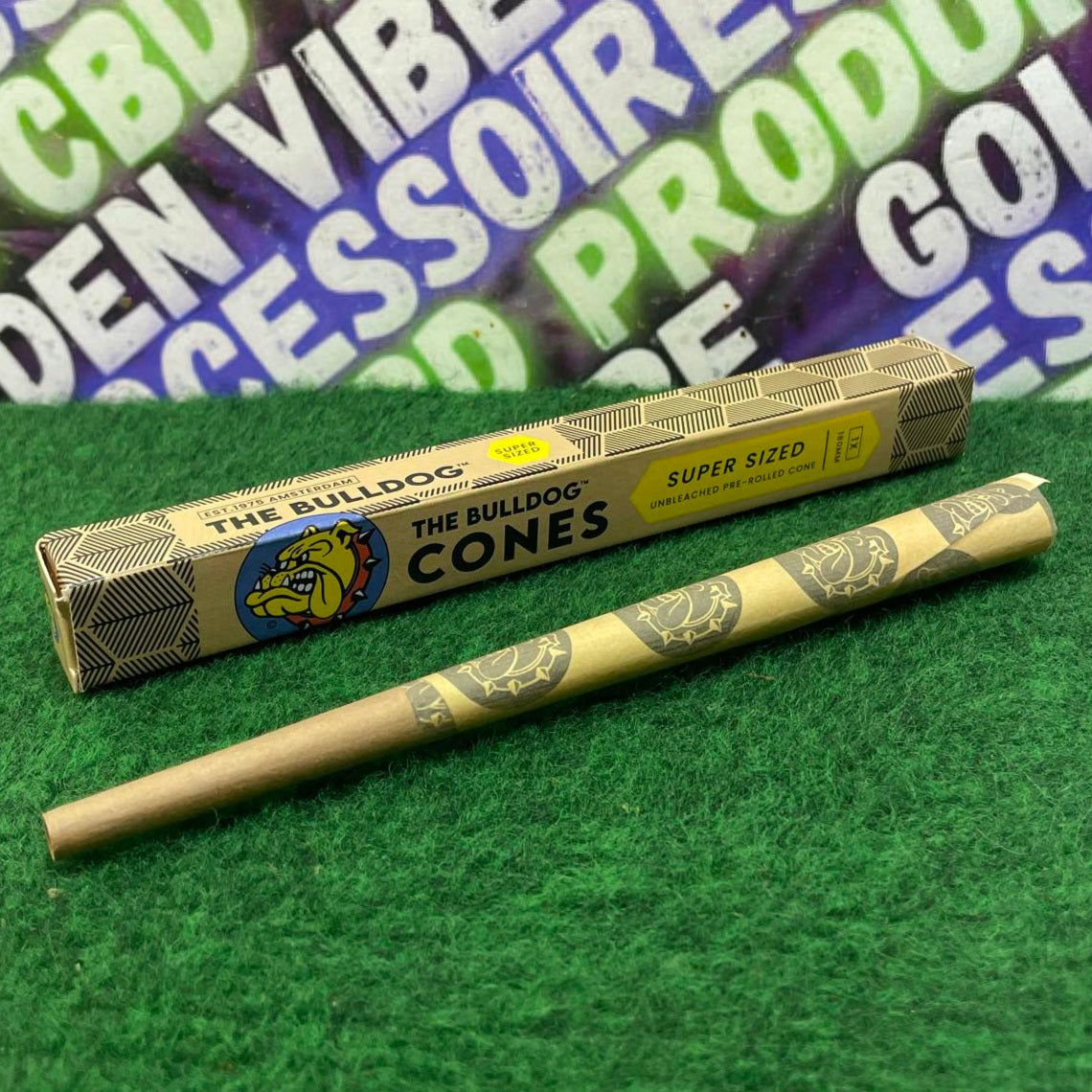 Image of CONE EL BULLDOG SÚPER GRANDE 18CM