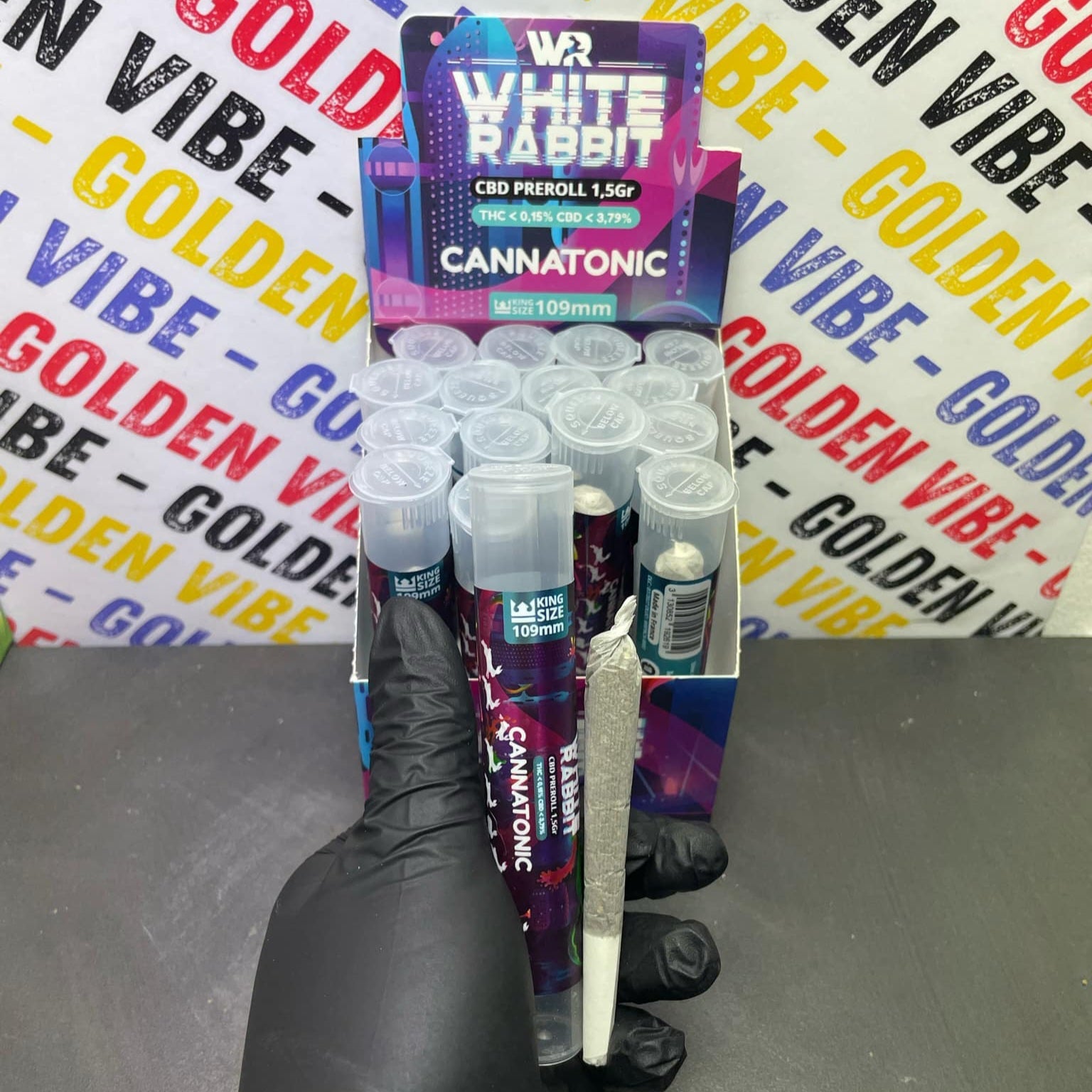 Image of PREROLLADOS WHITE RABBIT CANNATONIC (CBD)