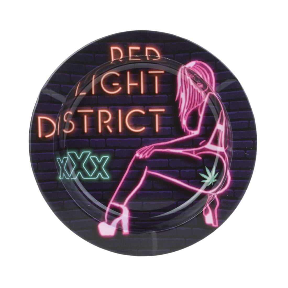 Image of CENDRIER METAL RED LIGHT DISTRICT