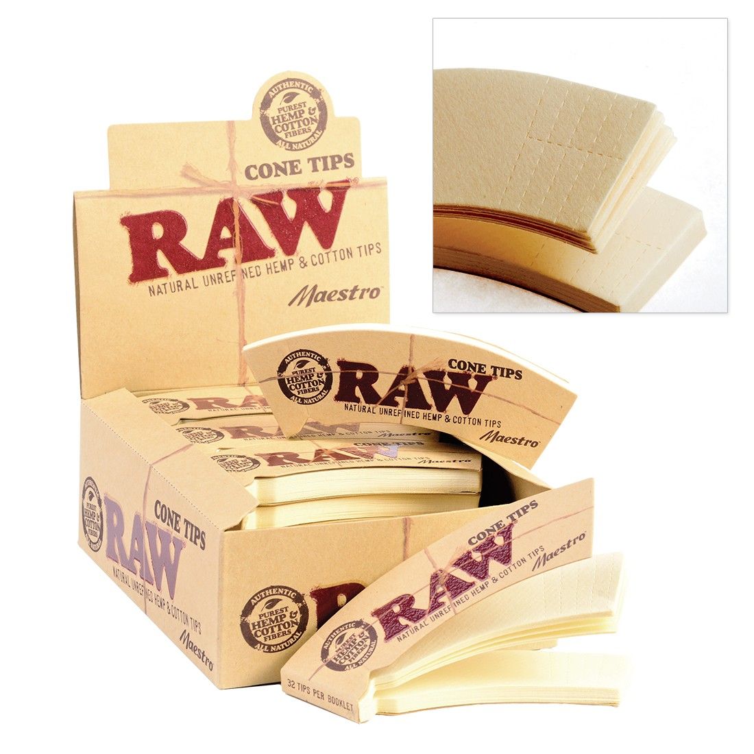 Image of RAW CONE TIPS MAESTRO FILTERS