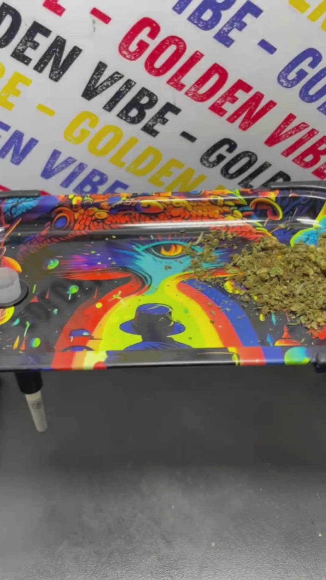 Image of THE ROLLING TRAY V2 (MUSHROOMS) TRAY